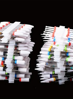 10pcs Ceamic Nail Dill Bits Set, Electic Manicue & Pedicue