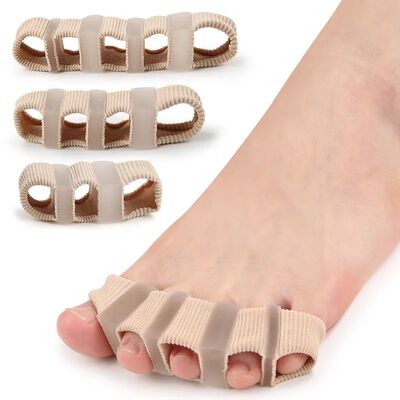 1Pcs Silicone Toe Separator Hallux Valgus Corrector Spacer