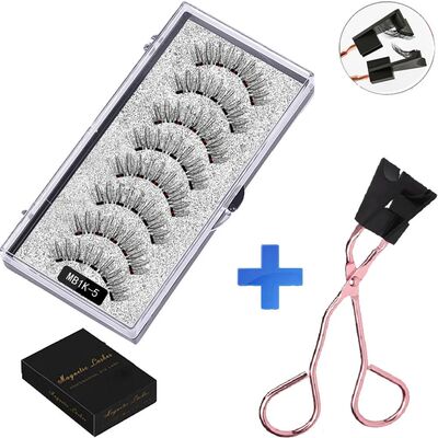 Magnetic  eyelashes thick magnet 3D  eye lashes natural