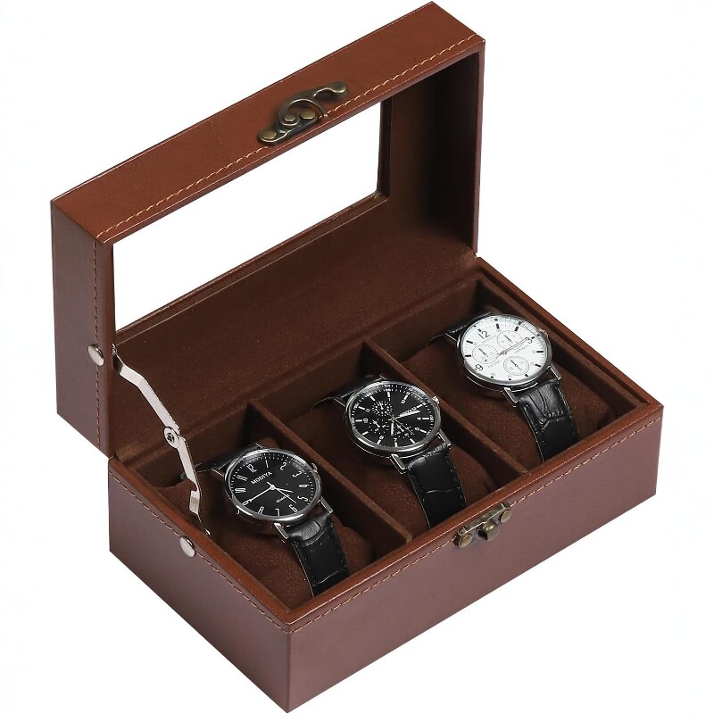 手表收纳盒家用手表首饰一体收纳