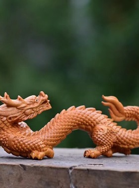 桌面16.5紫檀木守护神铜合金木制工艺品家居装饰品复古times客厅