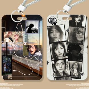 文淇帅气周边学生卡套滑盖饭卡公交卡身份证件保护套门禁校园卡