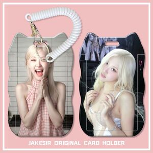 朴彩英美女周边学生滑盖卡套饭卡公交卡身份证保护套门禁校园卡