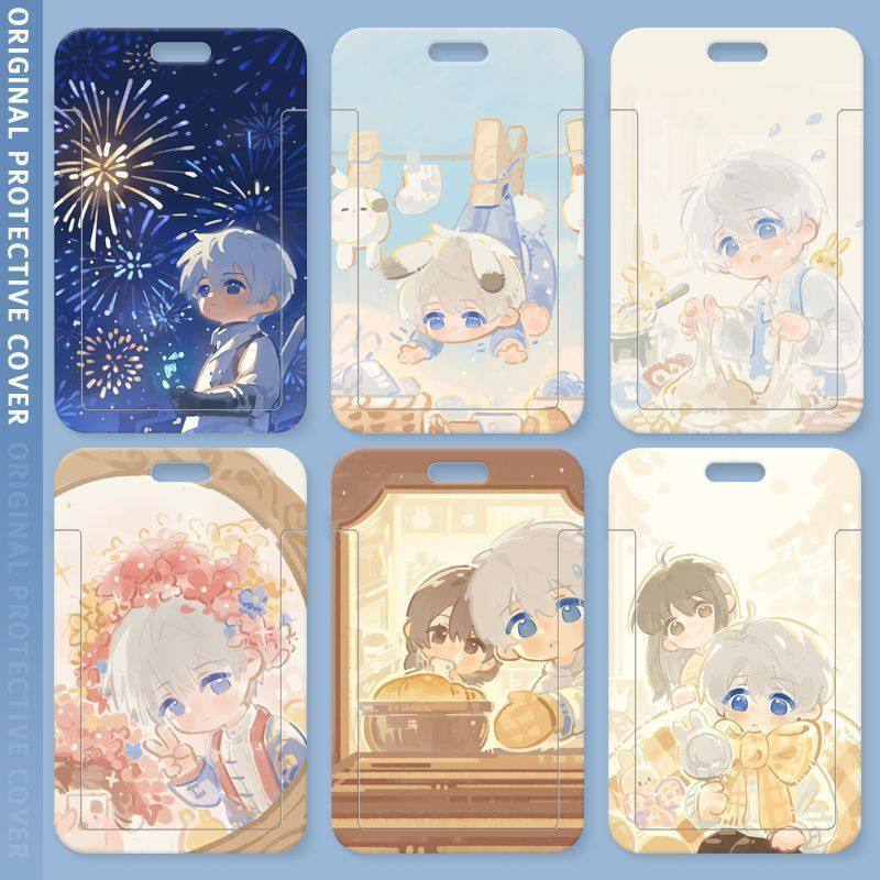 沈星回可爱深空学生滑盖卡套饭卡公交卡身份证件保护套门禁校园卡,模玩/动漫/周边/娃圈三坑/桌游,动漫水杯/居家/百货,淘宝优惠券,粉丝福利购,淘宝优惠卷