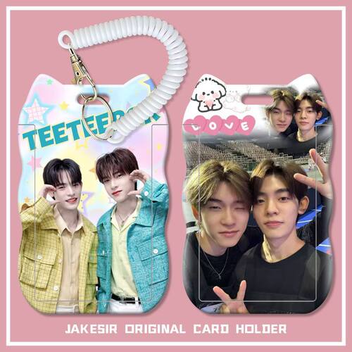 teeteepor周边学生滑盖卡套饭卡公交卡身份证保护套门禁校园卡