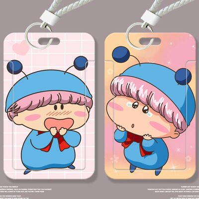 魔法咪路Q版学生卡套滑盖饭卡公交卡门禁校园身份证件保护套