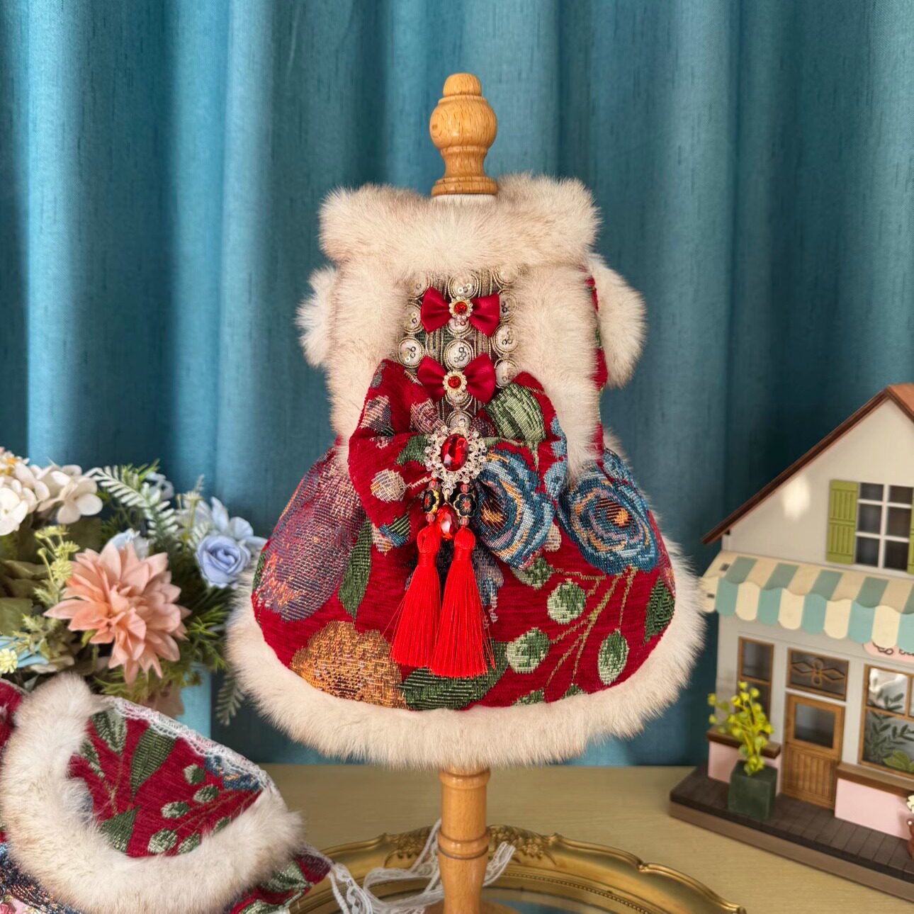 原创狗狗拜年服喵呜萌宠猫咪宠物