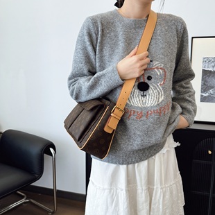 [富婆]古缇蔻2025新款时尚百搭单肩斜挎包女小众设计大号托特包包