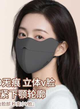 秋冬高颜值防晒口罩女款防紫外线