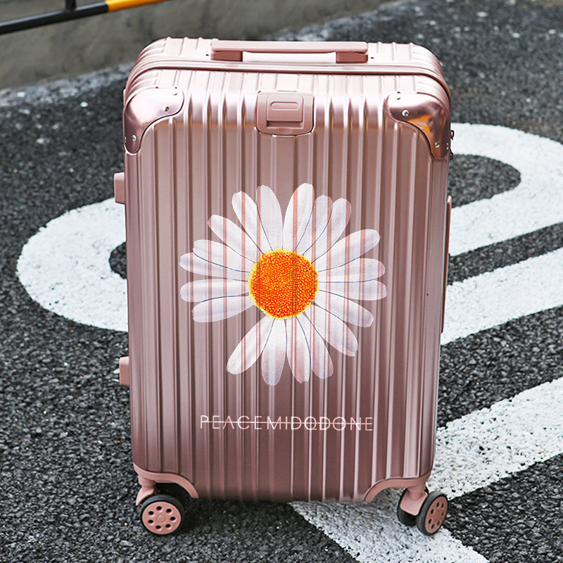 Daisy ins Draw bar box Universal wheel trunk travel boarding 20 inch 24 Male and female students tidein the Leather/Lady bags/Men's bag, Suitcase  category - from Buy2taobao.com to provide professional Taobao agent buy service