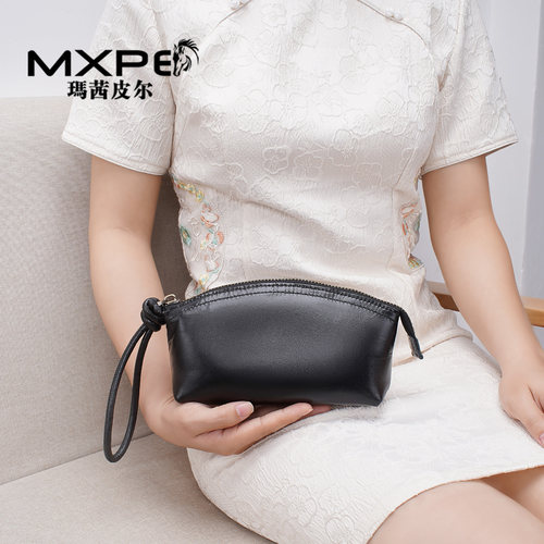 玛茜皮尔真皮女包休闲时尚手拿包