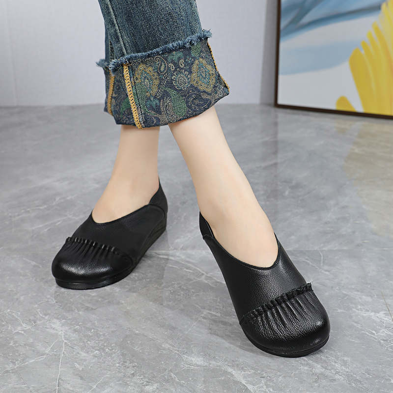 嘉俪多女舒适单鞋牛皮