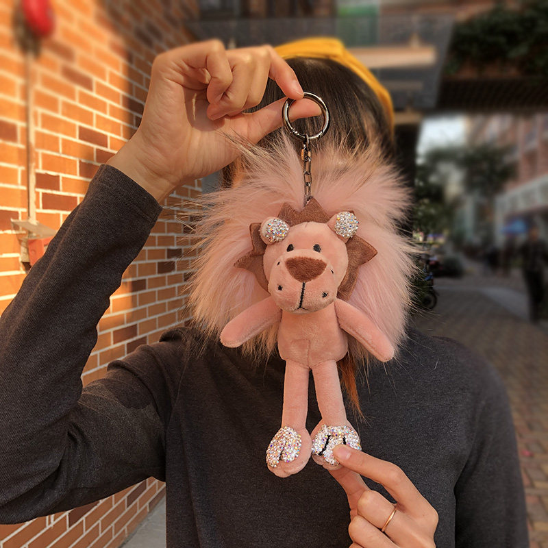 坤坤同款镶钻狮子挂件 ins风卡通狮子辛巴公仔网红包挂饰女生礼物,服饰配件/皮带/帽子/围巾,包挂件,淘宝优惠券,粉丝福利购,淘宝优惠卷