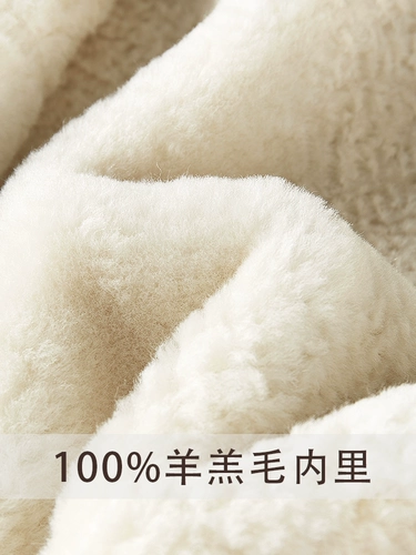 Демисезонный шерстяной короткий жилет для матери, для среднего возраста, из натуральной кожи