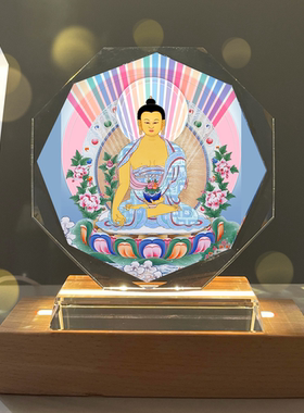 发光佛像摆台身心愉悦摆设