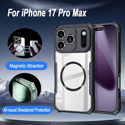 引磁刀锋手机壳适合苹果17 Pro Max Air 17 16 15 14 Plus 13 12 Mini 11 Pro XS Max X XR 8 7 6 Plus手机壳