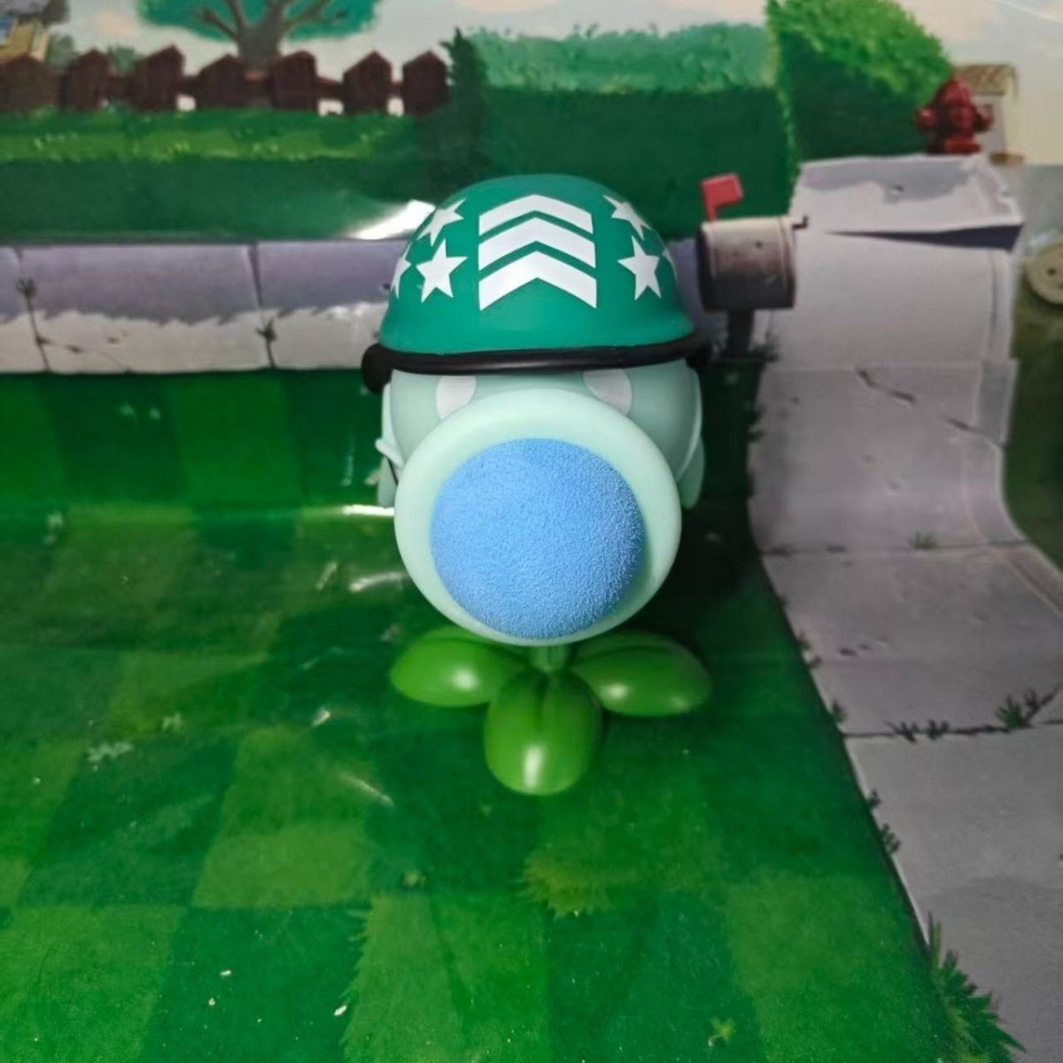 新款植物大战僵尸玩具超级机枪豌