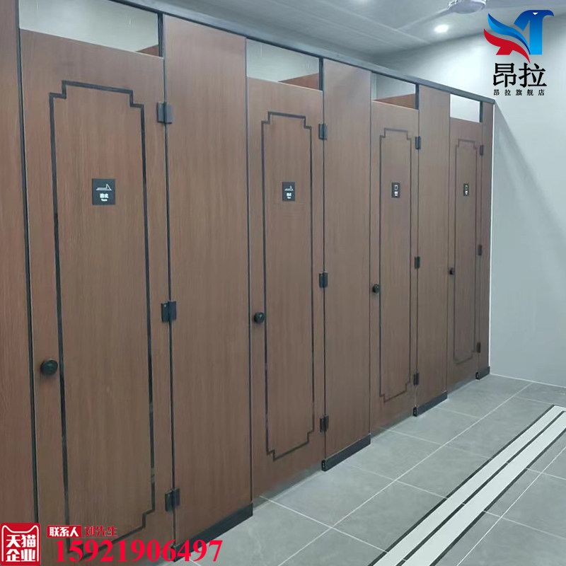公共化妆室隔断板抗倍特板公厕门隔断板洗手间挡板金属厕所隔断板