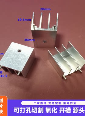 20-20-30双针散热片220散热器