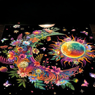 生命之树塔罗牌桌布Tarot绒布能量小尺寸Tablecloth游戏装饰布垫