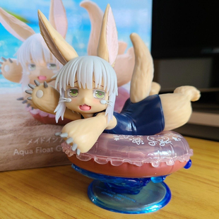 新款动漫玩具来至深渊烈日泳圈娜娜奇手办模型玩具书架机箱摆件