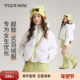 新款 小虎宝儿三防羽绒服女童面包服短款 2026秋季 儿童防风保暖外套