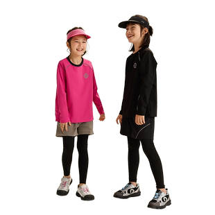 速干衣女童春装2026新款男童套装衣服儿童运动跑步训练服薄款