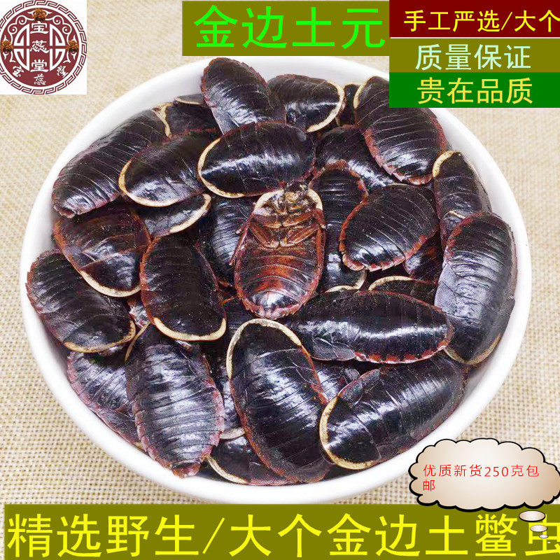 土元大个金边土鳖虫250g精选