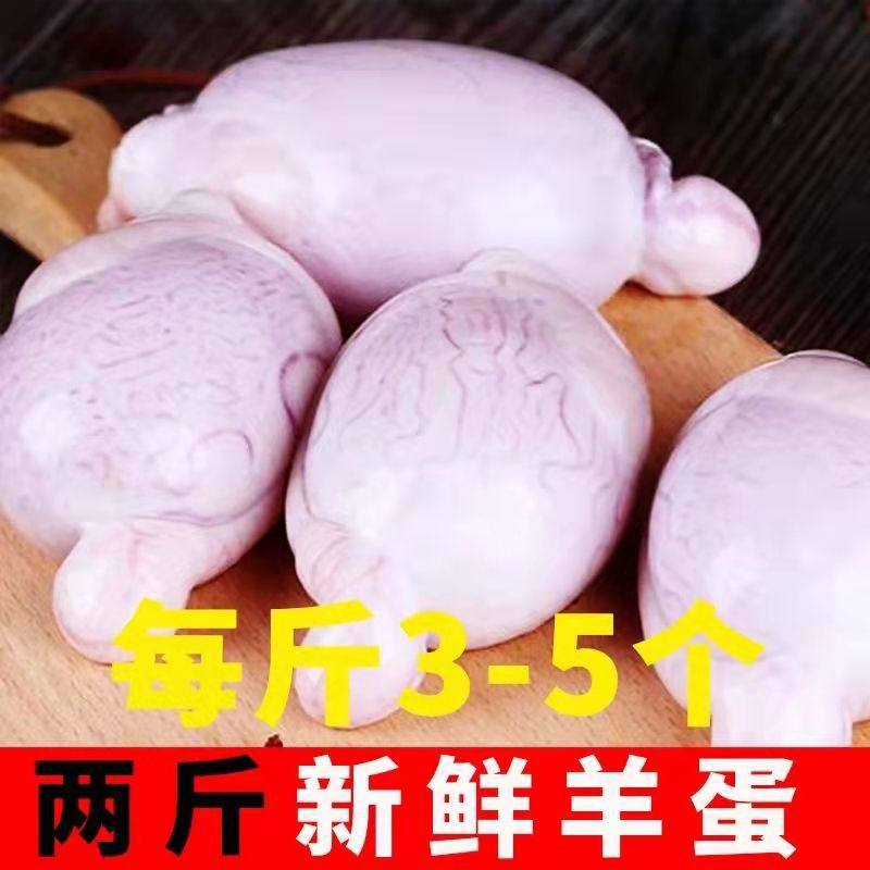 羊蛋新鲜2斤现杀冷冻生羊宝羊睾生羊肉