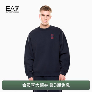 春夏新款 阿玛尼EA7 马年限定男套头圆领运动卫衣 ARMANI EMPORIO