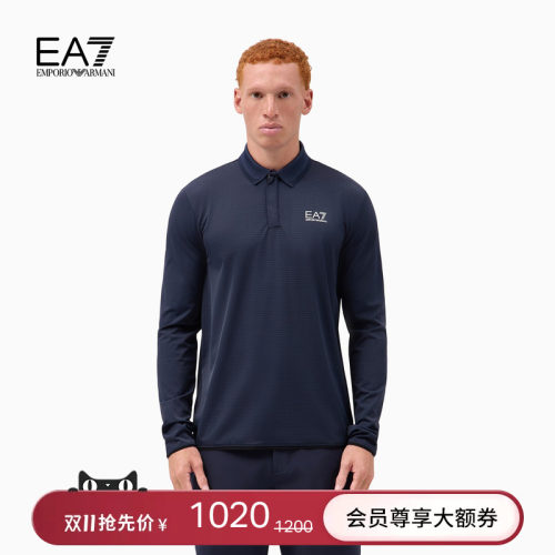 EA7/阿玛尼男士高尔夫Polo衫