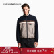 立领短款 EMPORIO 轻薄夹克棉服外套 新款 男士 ARMANI 阿玛尼冬季