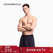 男士 满印平角内裤 ARMANI 阿玛尼秋冬新款 情人节礼物 EMPORIO