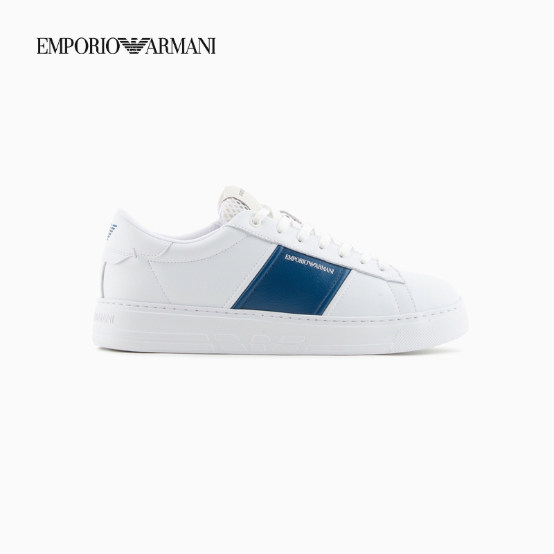 阿玛尼男士低帮系带板鞋休闲鞋