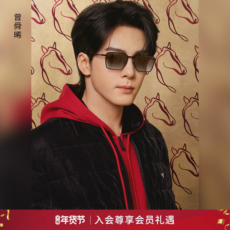 【曾舜晞同款】EMPORIO ARMANI/阿玛尼冬新款马年新年男太阳眼镜