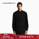 ARMANI 轻奢长袖 阿玛尼冬季 EMPORIO 新款 男士 人夫感立领衬衫 官方