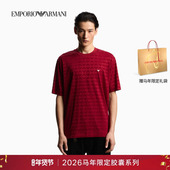 新款 马年限定男女情侣T恤 ARMANI 阿玛尼春季 新年礼物 EMPORIO