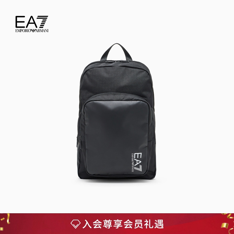 EA7/阿玛尼男女同款大容量双肩包