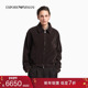 ARMANI 阿玛尼冬季 新款 EMPORIO 男士 翻领灯芯绒飞行员夹克外套