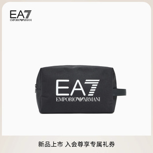 新款 EMPORIO 秋季 ARMANI 男女通用拉链印花手拿包 阿玛尼EA7