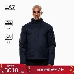 EMPORIO ARMANI/阿玛尼EA7/冬季新款男短款防风防水夹克棉服外套