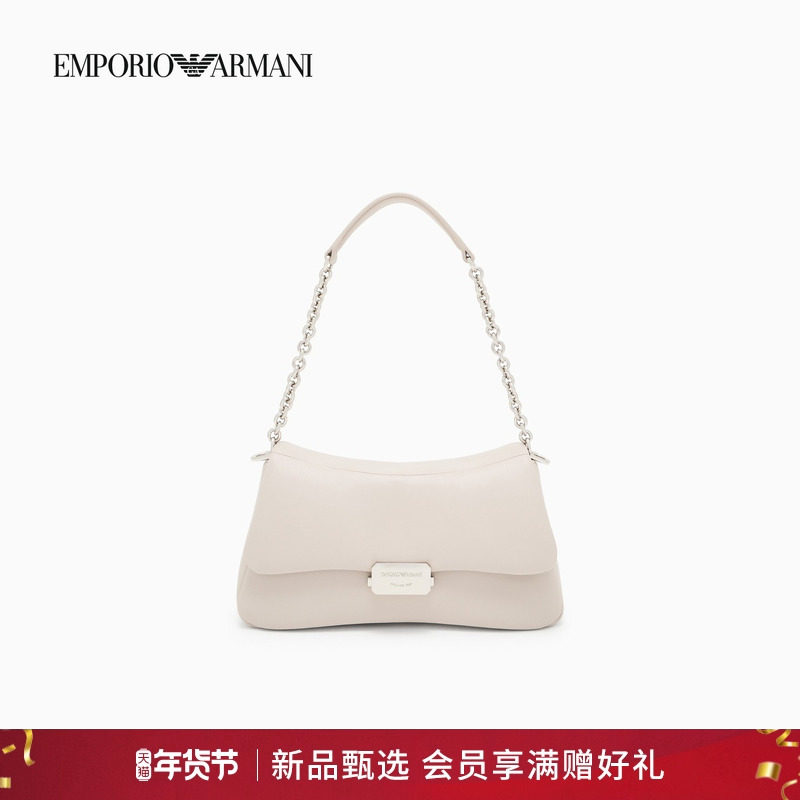 【新年礼物】EMPORIO ARMANI/阿玛尼春季新款女士Hobo单肩斜挎包,箱包皮具/热销女包/男包,通用款女包,淘宝优惠券,粉丝福利购,淘宝优惠卷