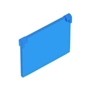 86210拼插散件 MOC小颗粒积木60603零配件1x4x3窗户玻璃 50g