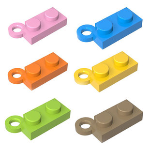 19954小颗粒 MOC拼插散件2429高砖积木零件配件兼容73983 50g