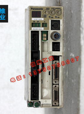 Panasonic/松下伺服驱动器现货二手/维修MQDB012AAD 100W以坏换好