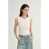 圆领针织无袖 MAISON 背心 基础款 百搭简约修身 CECILE 四色