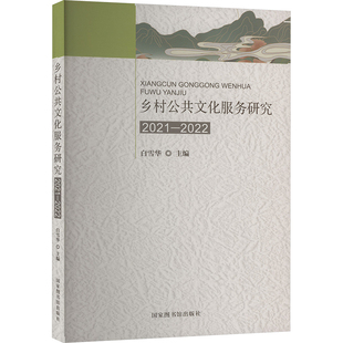 2022 乡村公共文化服务研究2021 正版 包邮