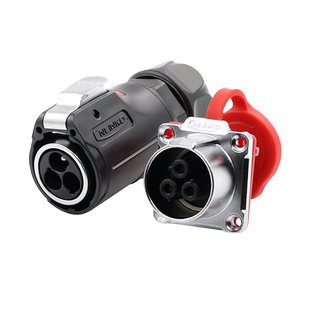 凌科航空插头插座LP24防水连接器3芯4芯10针12孔19芯快速电源插件