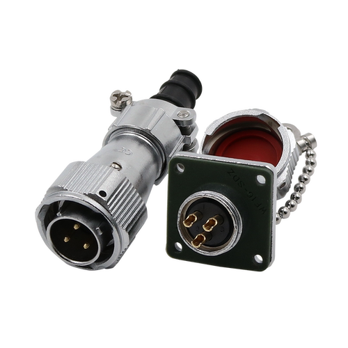 威浦防水航空插头插座WY16-2-3-4-5-7-9-10芯直式插头TI方形插座Z