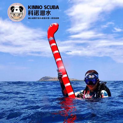 花园鳗象拔潜水SMB可爱卡通浮力柱安全警示潜水浮标SSO科诺现货